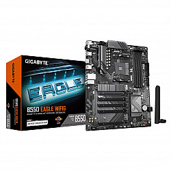 Pagrindinė plokštė GIGABYTE B550 EAGLE WIFI6 DDR4 ATX AM4 PCIe 4.0 M.2 WiFi 6
