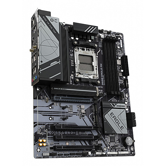 GIGABYTE B650 EAGLE AX 1.1 pagrindinė plokštė su DDR5, PCIe 5.0, WiFi 6E 2025