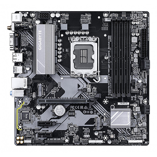 Pagrindinė plokštė GIGABYTE B760M D3HP WIFI6 DDR5 PCIe 4.0 USB-C WiFi6 mATX