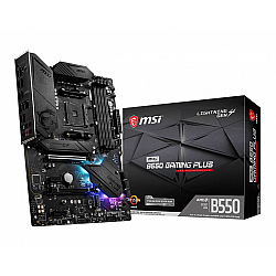 Pagrindinė plokštė MSI MPG B550 GAMING PLUS DDR4 ATX AM4 PCIe 4.0 2x M.2