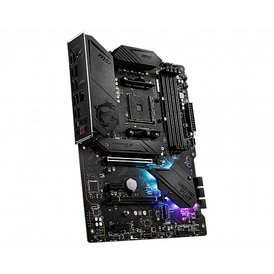 MSI MPG B550 GAMING PLUS pagrindinė plokštė su DDR4, PCIe 4.0 2025