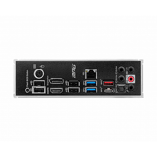 MSI MPG B550 GAMING PLUS pagrindinė plokštė su DDR4, PCIe 4.0 2025