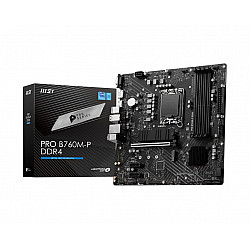 Pagrindinė plokštė MSI PRO B760M-P DDR4 mATX LGA1700 DDR4 PCIe 4.0 HDMI DP