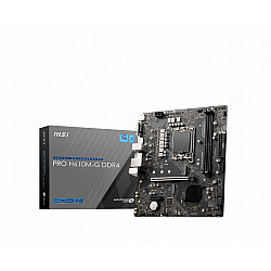 Pagrindinė plokštė MSI PRO H610M-G DDR4 LGA1700 mATX DDR4 PCIe 4.0 HDMI DP