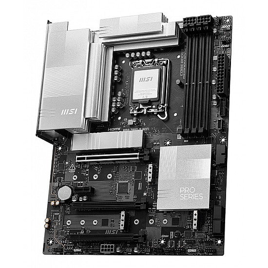 MSI PRO Z890-P WIFI DDR5 PCIe 5.0 WiFi 7 2025 MSI PRO Z890-P WIFI pagrindinė plokštė su DDR5, PCIe 5.0, WiFi 7 2025