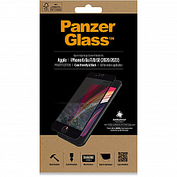 Black and Case Friendly Privacy Black for iPhone 6, 6s, 7, 8, SE 2. generation