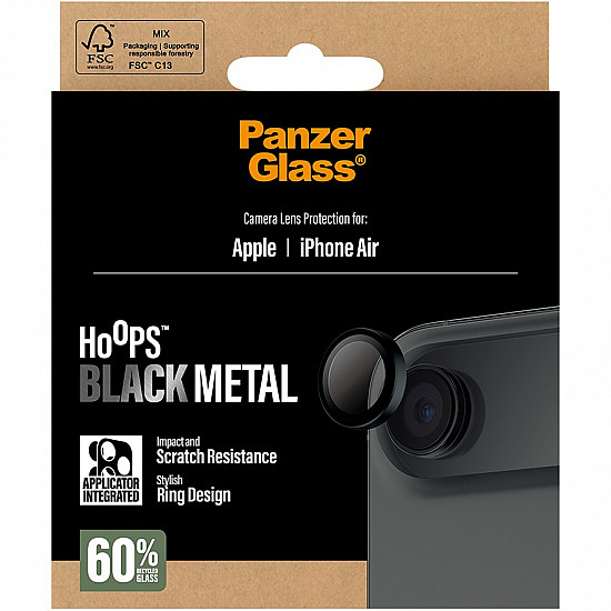 BLACK CAMERA LENS PROTECTOR IPH LENS PROTECTOR IPHONE 17 AIR