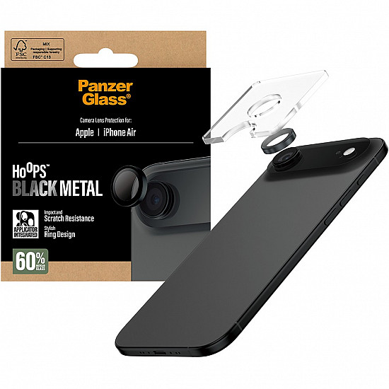 BLACK CAMERA LENS PROTECTOR IPH LENS PROTECTOR IPHONE 17 AIR