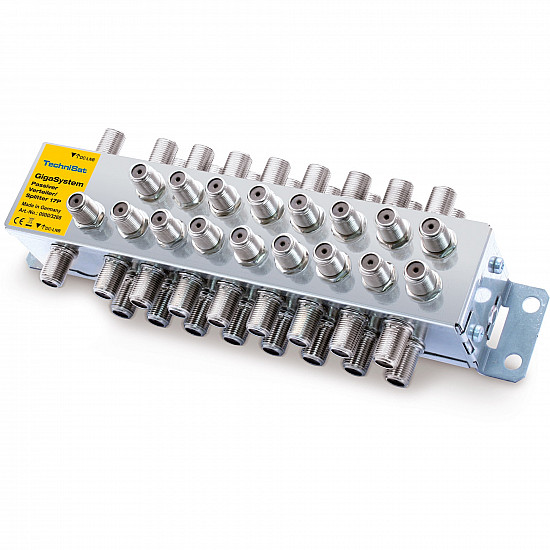 17P - Satellite antenna splitter - F-connector female to F-connector female