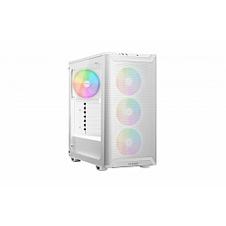 BE QUIET ATX MID-TOWER ENCLOSURE PURE BASE 501 LX RGB WITH GLASS PANEL (WHITE)