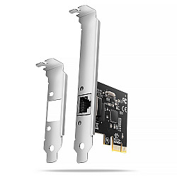 Axagon Gigabit Ethernet PCI-Express network card with new version of Realtek chipset RTL8111L.