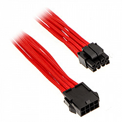 8-pin EPS12V extension 50cm - sleeved red