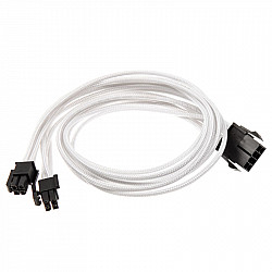 8-pin EPS12V extension 50cm - sleeved white