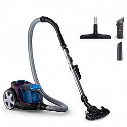Vacuum Cleaner PHILIPS Canister/Bagless 750 Watts Capacity 1.5 l Noise 76 dB Purple Weight 4.5 kg FC9333/09