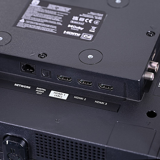 32PHS6000/12, LED-Fernseher 80 cm (32 Zoll), schwarz/dunkelgrau, WXGA, Triple Tuner, Smart TV