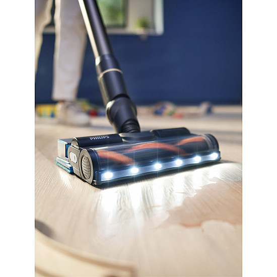 7000 series XC7057/01 Cordless vacuum cleaner Aqua, stick vacuum cleaner, dust bag