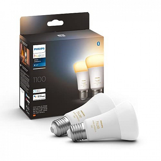 Smart Light Bulb PHILIPS Power consumption 8 Watts Luminous flux 1100 Lumen 6500 K 220V-240V Bluetooth 929002468404
