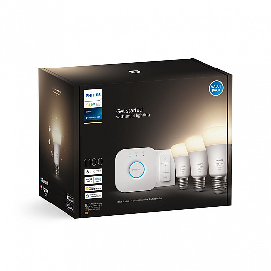 Smart Light Bulb PHILIPS Power consumption 9.5 Watts Luminous flux 1060 Lumen 2700 K 220V-240V Bluetooth 929002469204