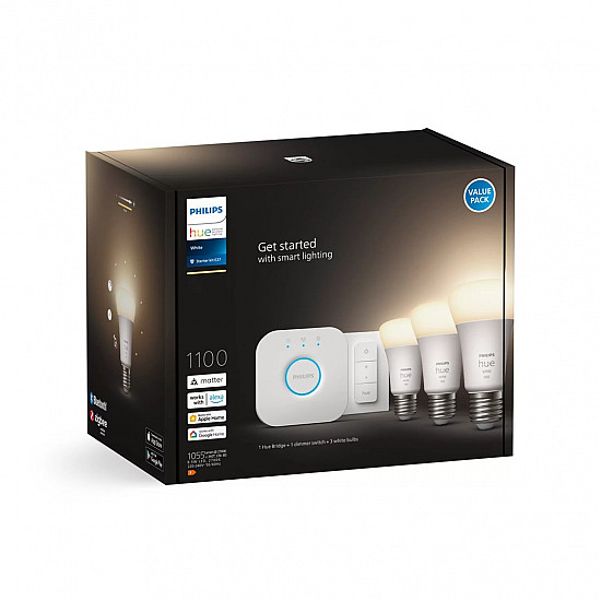 Smart Light Bulb PHILIPS Power consumption 9.5 Watts Luminous flux 1060 Lumen 2700 K 220V-240V Bluetooth 929002469204