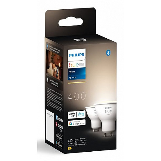 Smart Light Bulb PHILIPS Power consumption 4.2 Watts Luminous flux 400 Lumen 2700 K Bluetooth/ZigBee 929003666902