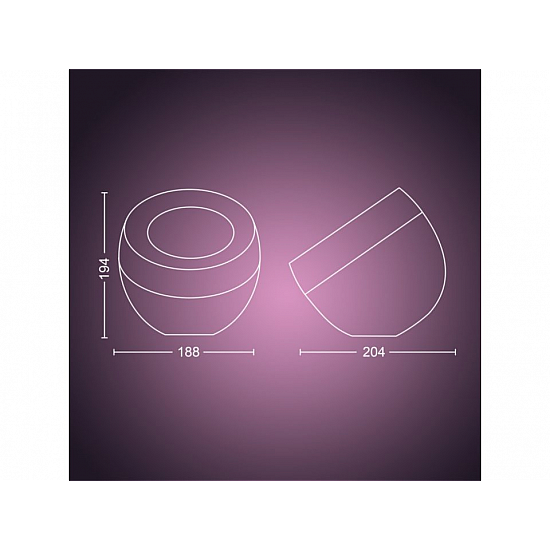 Smart Light Bulb PHILIPS 8.1 Watts 570 Lumen Number of bulbs 1 ZigBee Silver 929002376703