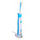 Philips Sonic Electric toothbrush HX6322/04 Rechargeable For kids Number of brush heads included 2 Number of teeth brushing modes 2 Sonic technology Aqua