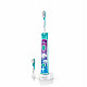 Philips Sonic Electric toothbrush HX6322/04 Rechargeable For kids Number of brush heads included 2 Number of teeth brushing modes 2 Sonic technology Aqua