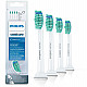 Philips Toothbrush Heads HX6014/07 Standard Sonic Heads For adults and children Number of brush heads included 4 Sonic technology White