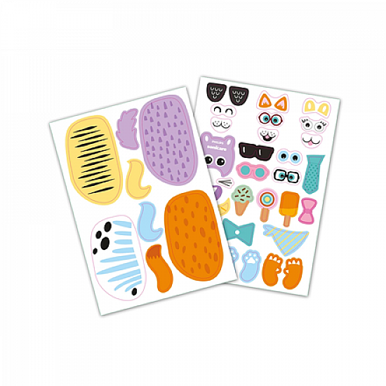 Philips Sonicare Sonic Electric Toothbrush HX3601/01 Rechargeable For children Number of brush heads included 1 Number of teeth brushing modes 1 White