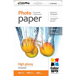 Photo Paper 100 pc. | PG1801004R | 180 g/m² | 10 x 15 cm | Glossy