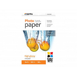 Photo Paper 100 pc. | PG1801004R | 180 g/m² | 10 x 15 cm | Glossy