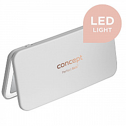 Pocket cosmetic mirror with LED KZ2010 white