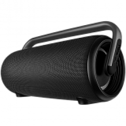 Portable speaker SVEN PS-395, black, power output 80W (RMS), TWS, Bluetooth, RGB backlight, Waterproof (IPx5), USB, Battery life – up to 20 hours