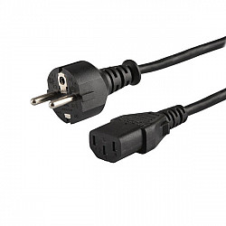 SAVIO 1.8 m Schuko (M) power cable – IEC C13 1.8m CL-138