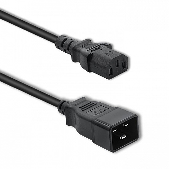 Power cable for UPS C20/C13, 1.2m