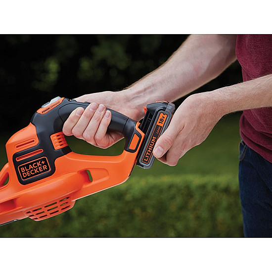 Black & Decker GWC1820PC cordless leaf blower 209 km/h Black, Orange 18 V Lithium