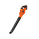Black & Decker GWC1820PC cordless leaf blower 209 km/h Black, Orange 18 V Lithium