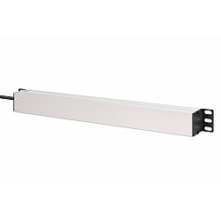 1U ALUMINIUM PDU 9X SCHUKO RACKMOUNT IEC C20 PLUG