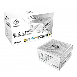 1000W ASRock Steel Legend SL-1000GW 1000W ATX 80+ Gold white retail