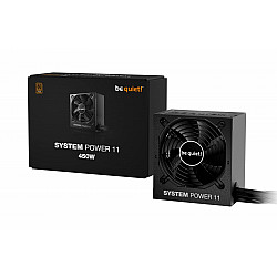 be quiet! System Power 11 80 PLUS Bronze Netzteil, ATX 3.1, PCIe 5.1 - 450 Watt, schwarz