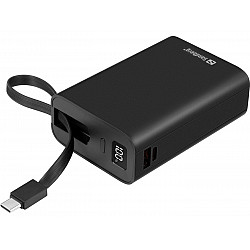 SANDBERG Powerbank 20000 PD20W Connect - Powerbank - 20000 mAh - 77 Wh - 20 Watt - 3 A - Quick Charge 3.0 - 2 Ausgabeanschlussstellen (USB, 24 pin USB-C)