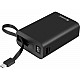 SANDBERG Powerbank 20000 PD20W Connect - Powerbank - 20000 mAh - 77 Wh - 20 Watt - 3 A - Quick Charge 3.0 - 2 Ausgabeanschlussstellen (USB, 24 pin USB-C)