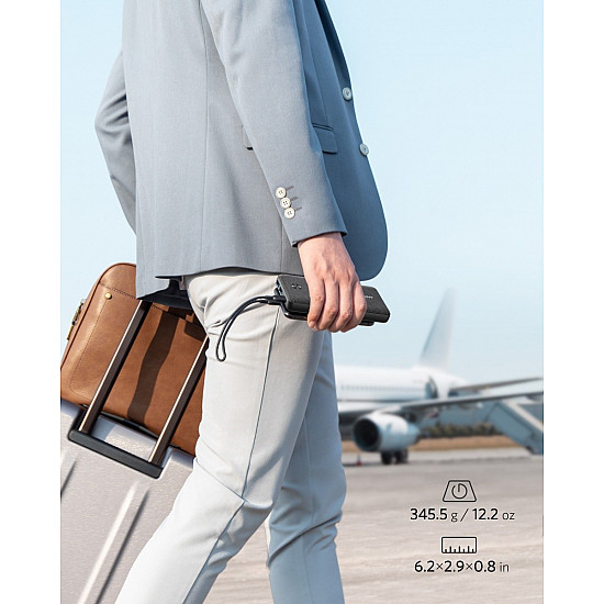 Anker Innovations Anker PowerCore III Sense 20000 - Powerbank - 20000 mAh - 20 Watt - 3 A - IQ, IQ 3.0, PD - 3 Ausgabeanschlussstellen (USB, 24 pin USB-C)