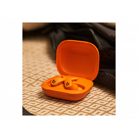 Powerbeats Fit Sport-Kopfhörer mit Noise-Cancelling, In-Ear, Spark Orange, Kabellos, ME2M4ZM/A