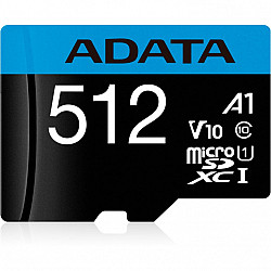ADATA AUSDX512GUICL10A1-RA1 memory card 512 GB MicroSDXC UHS-I Class 10