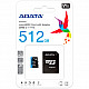 ADATA AUSDX512GUICL10A1-RA1 memory card 512 GB MicroSDXC UHS-I Class 10
