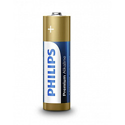 1x4 Philips Premium Alkaline AA AA Batterie