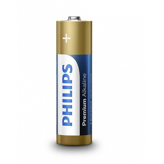 1x4 Philips Premium Alkaline AA AA Batterie