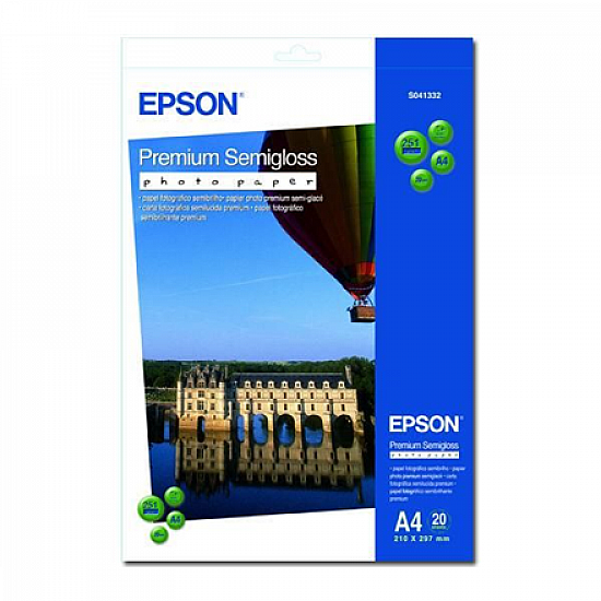 EPSON Photopaper semigloss premium A4 20sheets silk matte 251g/m2 A4