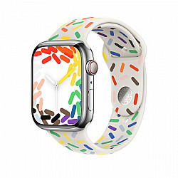 Apple Pride Edition Sportarmband, Pride, 42 (Series 1/2/3)/44/45/46/49mm, MUQ33ZM/A
